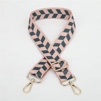 Polyester Color Block Bag Strap sku image 8