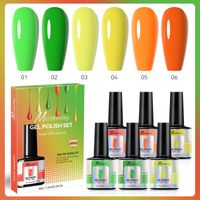 Simple Style Classic Style Commute Solid Color Plastic Nail Polish 1 Set sku image 1