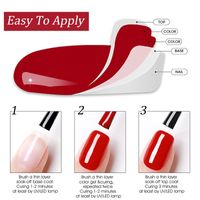 Simple Style Classic Style Commute Solid Color Plastic Nail Polish 1 Set main image 3