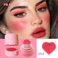 Casual Vacation Solid Color Plastic Blusher sku image 4