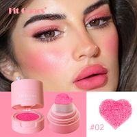 Casual Vacation Solid Color Plastic Blusher sku image 2