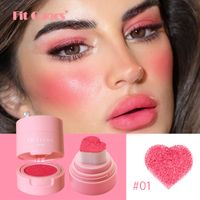 Casual Vacation Solid Color Plastic Blusher sku image 1