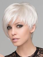 Women's Simple Style Casual High Temperature Wire Long Bangs Short Straight Hair Wigs main image 2