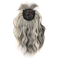 Femmes Décontractée Vacances Maison Chimiques Fiber De Filament Bangs Cheveux Longs Et Bouclés Perruques main image 5
