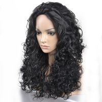 Women's Elegant Sexy Casual Party Stage High Temperature Wire Long Curly Hair Wig Net main image 5