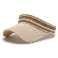 Unisex Simple Style Stripe Embroidery Curved Eaves Sun Hat sku image 6