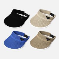 Women's Basic Solid Color Curved Eaves Sun Hat main image 1