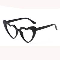 Elegant Herzform UV400 Speziell Geformter Spiegel Clubmeister Vollbild Sonnenbrille Der Frauen sku image 17