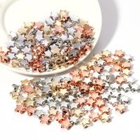 1 Set Simple Style Star Ccb Plating Jewelry Accessories main image 3