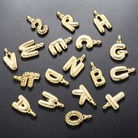 1 Piece Simple Style Letter Copper Jewelry Accessories main image 4