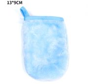 Sweet Solid Color Polyester Makeup Remover Gloves 1 Piece sku image 7