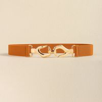 Ig Style Hand Alloy Elastic Band Women's Woven Belts main image 6