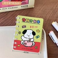 Cute Cartoon Portable Mini Flip Notepad sku image 24