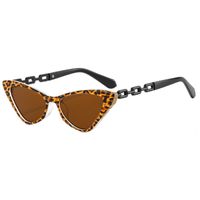 Retro Señora Leopardo Ordenador Personal Ojo De Gato Fotograma Completo Gafas De Sol Mujer main image 2