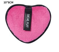 Cute Solid Color Flannel Fabric Makeup Puff 1 Piece sku image 5