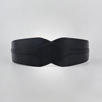 Ig Style Elegant Solid Color Pu Leather Women's Leather Belts sku image 5