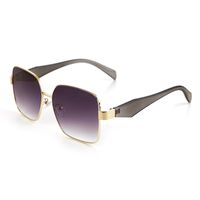 Cute Sweet Solid Color Ac Square Full Frame Women's Sunglasses main image 3