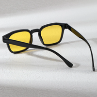 أسلوب رائع كتلة اللون مادة صمغية مربع اطار كامل المرأة النظارات الشمسية main image 4