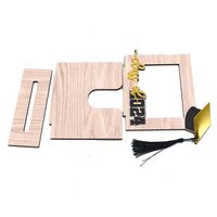 Simple Style Letter Number Wood Ornaments main image 4