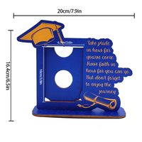 Preppy Style Letter Wood Ornaments sku image 2