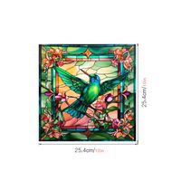 Pastorale Fleur Oiseau Pvc Autocollant Mural Art Mural sku image 23