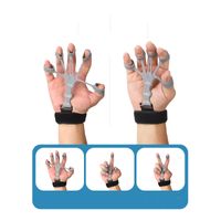 Silicone 5-finger Trainer Wrist Tensioner Assist Grip Strength main image 3
