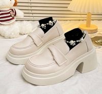 Women's Basic Solid Color Round Toe Loafers sku image 7