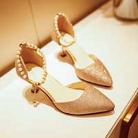 Women's Elegant Sexy Solid Color Point Toe Pumps main image 4