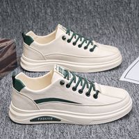 Men's Casual Solid Color Round Toe Skate Shoes main image 1