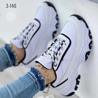 Women's Basic Solid Color Round Toe Running Shoes main image 2