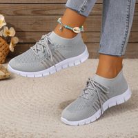 Women's Basic Solid Color Round Toe Sports Shoes main image 5