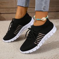 Women's Basic Solid Color Round Toe Sports Shoes main image 1