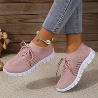 Women's Basic Solid Color Round Toe Sports Shoes main image 3