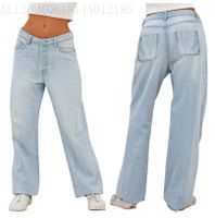 Women's Daily Street Casual Solid Color Full Length Jeans main image 3