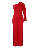 Täglich Frau Elegant Klassischer Stil Einfarbig Elasthan Polyester Hosen-sets Hosen-sets sku image 7
