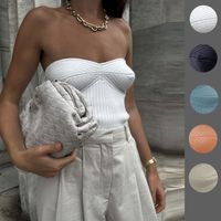 Women's Vest Tank Tops Streetwear Solid Color main image 6