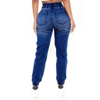 Women's Daily Classic Style Streetwear Solid Color Full Length Washed Jeans main image 2