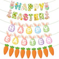 Easter Cute Simple Style Classic Style Rabbit Paper Holiday Daily Decorative Props main image 1