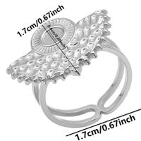 Ig Style Simple Style Geometric Stainless Steel Plating 18k Gold Plated Open Rings sku image 6