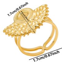 Ig Style Simple Style Geometric Stainless Steel Plating 18k Gold Plated Open Rings sku image 22