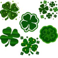 St. Patrick Pastoral Shamrock Plastic Carnival Decorative Props main image 5