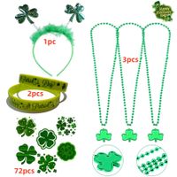 St. Patrick Pastoral Shamrock Plastic Carnival Decorative Props main image 6