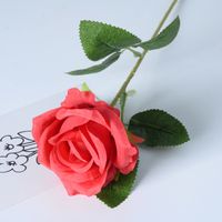Elegant Rose Flannel Imitation Plants 1 Piece sku image 23