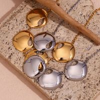 Fashion Geometric Stainless Steel Plating 18k Gold Plated Necklace main image 4