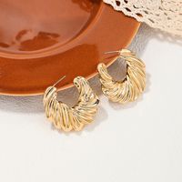 1 Pair Ig Style Classic Style Geometric Plating Alloy Ear Studs main image 5