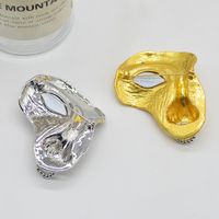Retro Human Face Alloy Plating Women's Brooches main image 10