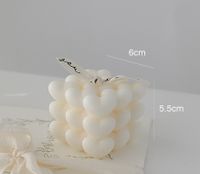 Valentine's Day Cute Heart Shape Full Paraffin Wax Fully Refined Soy Wax sku image 1