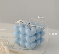 Valentine's Day Cute Heart Shape Full Paraffin Wax Fully Refined Soy Wax sku image 3
