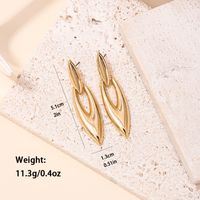 1 Pair Casual Modern Style Classic Style Water Droplets Alloy Zinc Drop Earrings main image 2