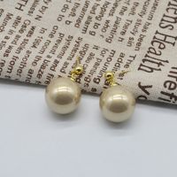 1 Pair IG Style Retro Modern Style Geometric Ball Alloy Drop Earrings main image 5